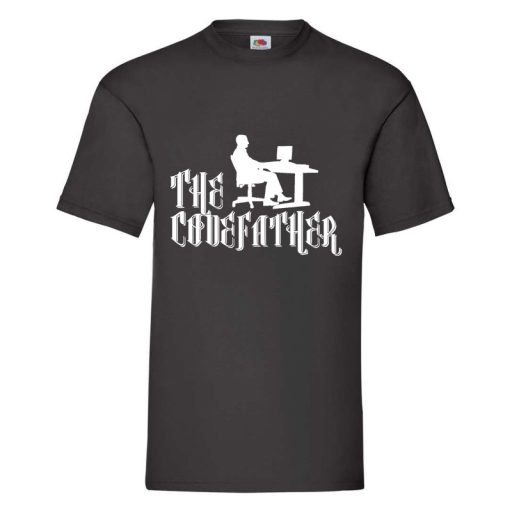 Футболка з принтом THE CODEFATHER