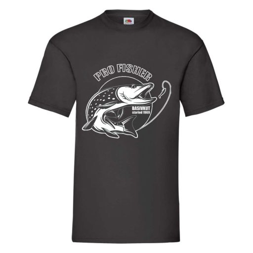 Футболка з принтом Pro Fisher