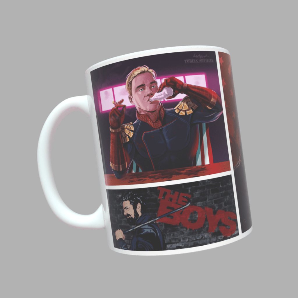 Чашка з принтом Хлопаки