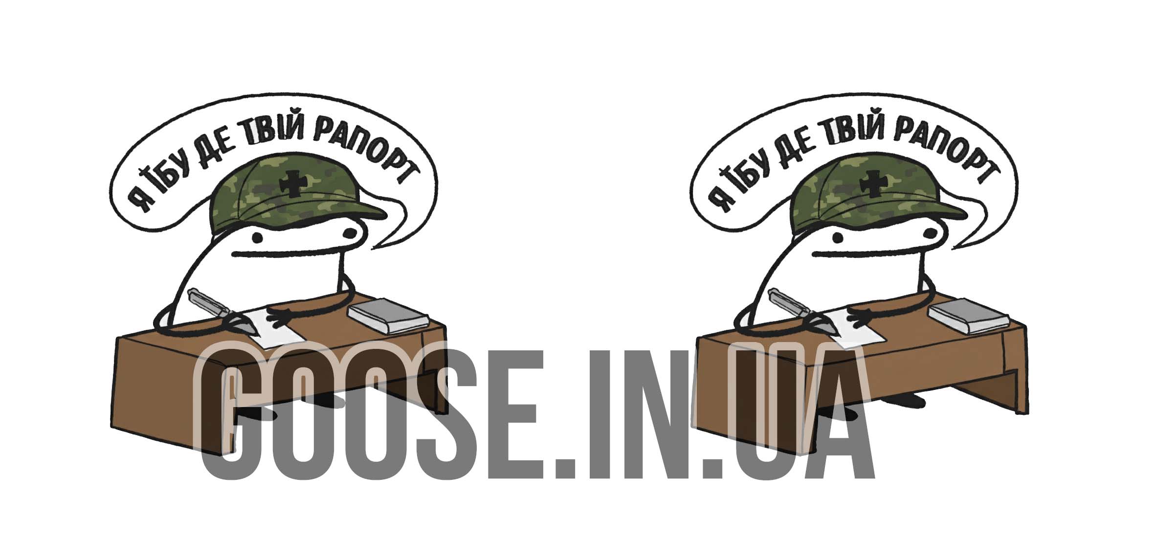 Чашка ЗСУ ФЛОРК Я їбу де твій рапорт